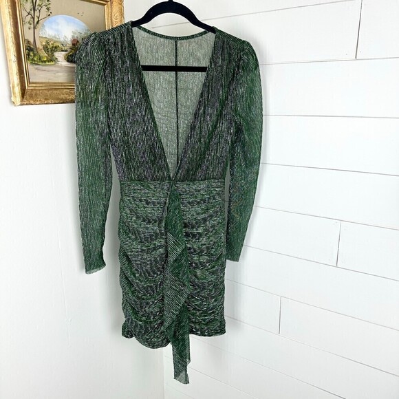 Hello Molly Dance Show Dress Emerald Green Mini Bodycon ASO NWT Size XS - Picture 10 of 16